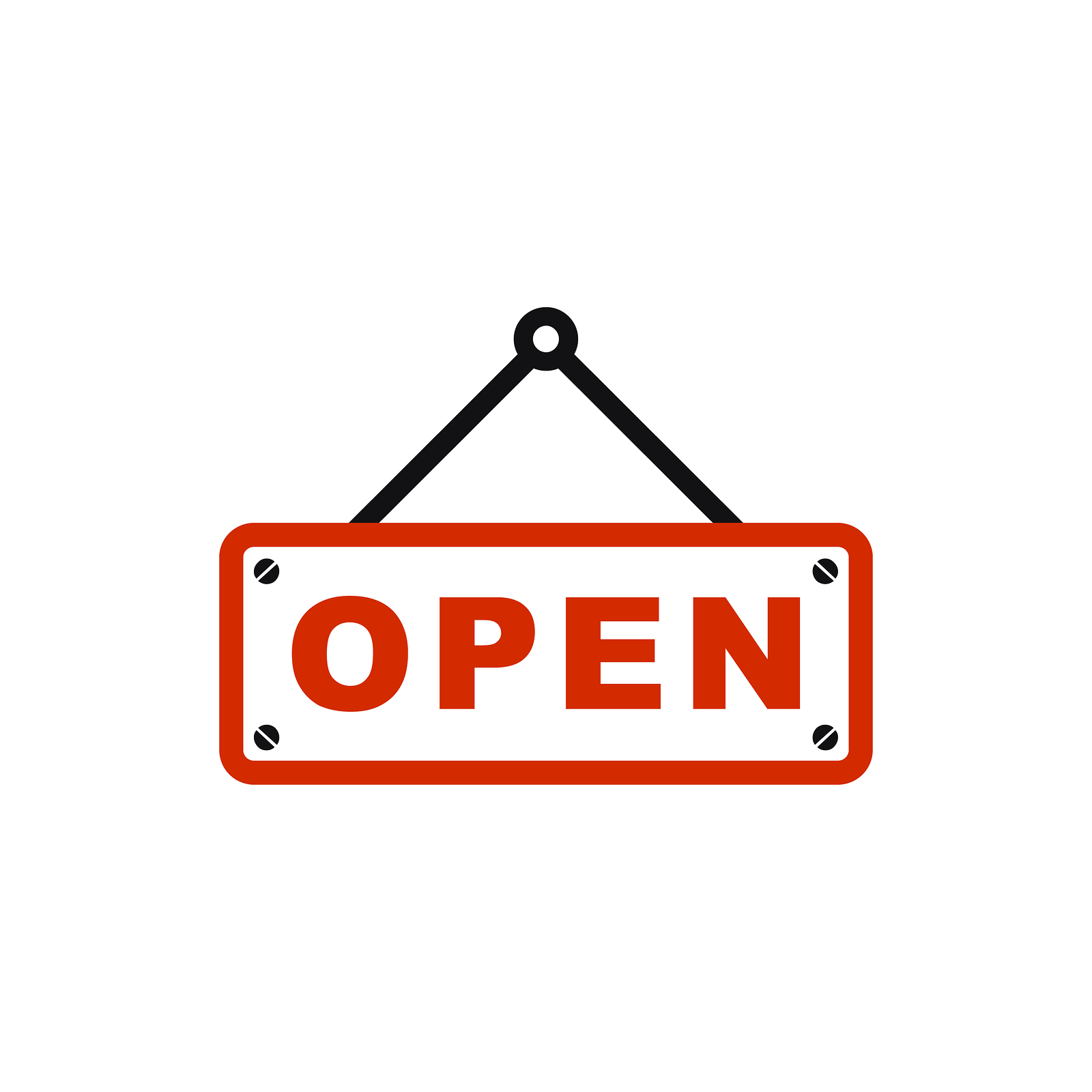 We Are Open!  